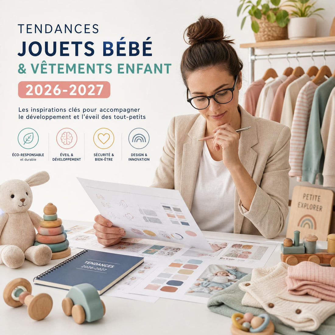 Ce que les experts prévoient pour les jouets bébé, vêtements enfant et la chambre bébé d'ici 2027