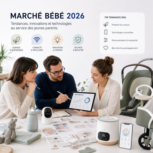 Puériculture 2026–2030 : ce que les experts prévoient pour les bébés de demain