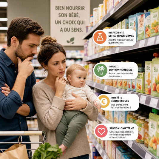 Alimentation bébé, sommeil et développement enfant : ce que l'industrie ne vous dit pas