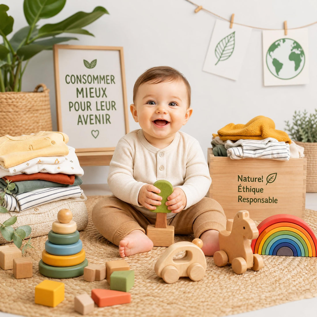 Jouets bébé, vêtements enfant, chambre bébé : ce que notre façon de consommer dit de notre société