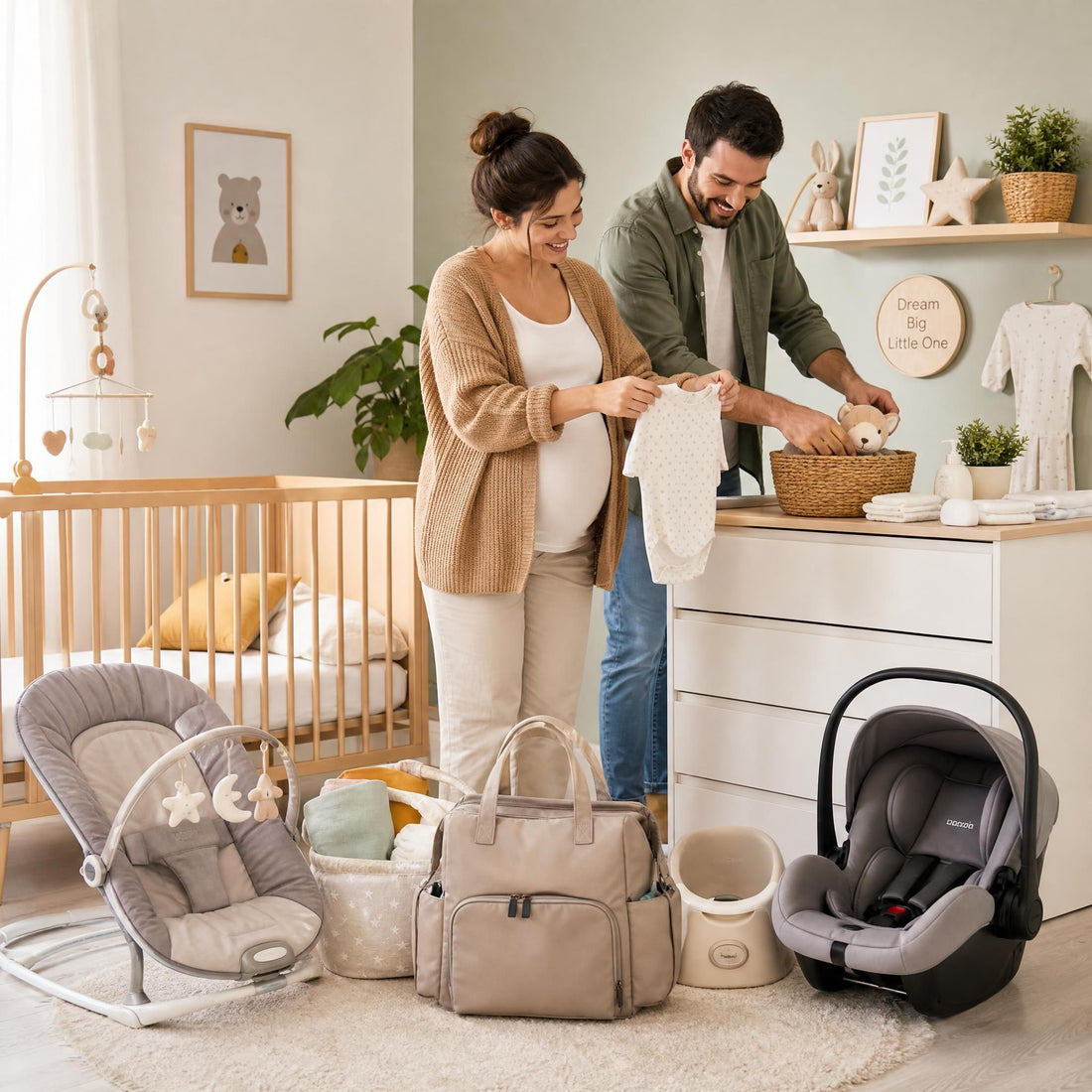 Guide complet du jeune parent débutant : tout ce qu'il faut savoir avant l'arrivée de bébé