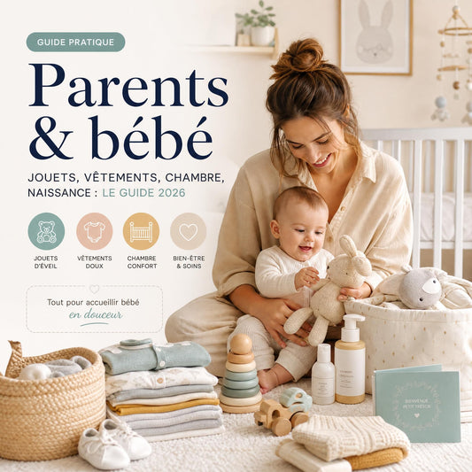 Guide pratique complet : jouets, vêtements, chambre bébé & cadeaux naissance — tout ce que vous devez savoir en 2026
