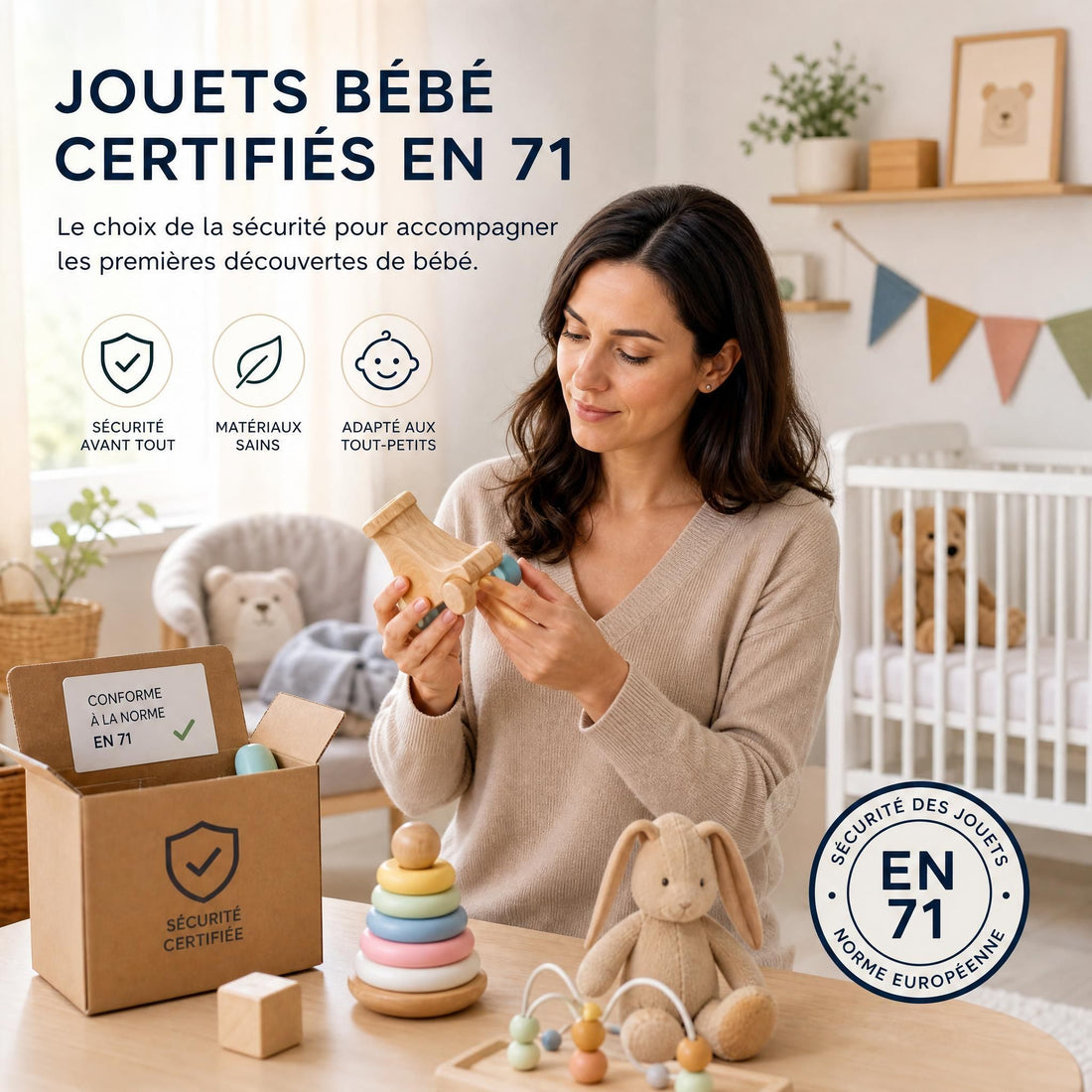 Jouets bébé, vêtements enfant & chambre bébé : techniques avancées pour des choix 100 % sûrs et optimisés