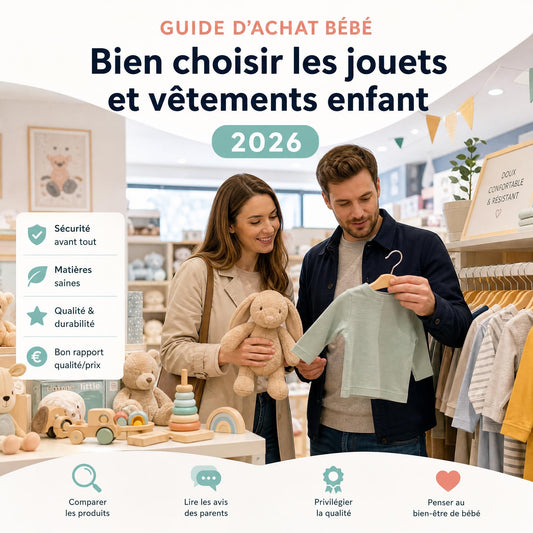 Jouets, vêtements, chambre bébé : le comparatif ultime pour faire les bons choix (2026)