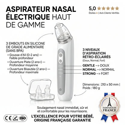 Aspirateur Nasal Électrique Bébé