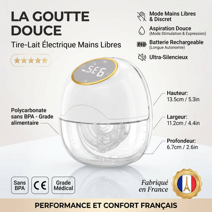 Tire‑lait électrique portable Bébé