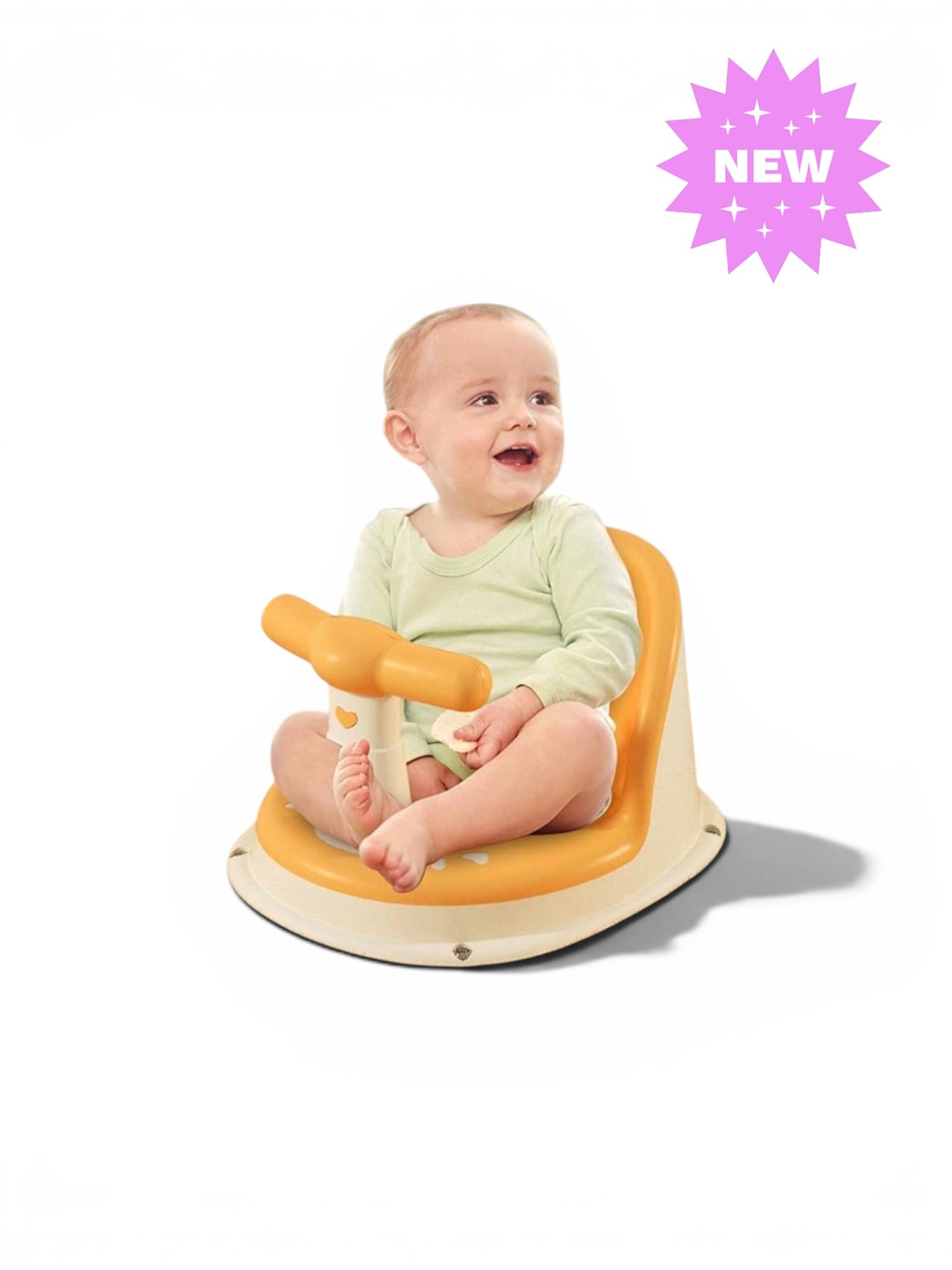 Siège de Douche Bébé Portable – Sécurisé pour Nouveau-nés