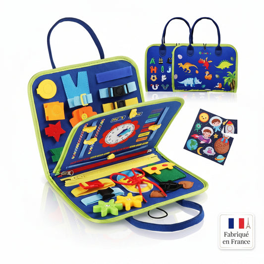 Planche d'Activités Montessori FLOKY – Jouet Éducatif 2-5 ans