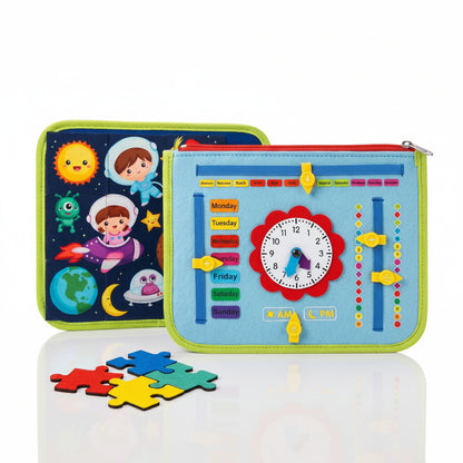 Planche d'Activités Montessori FLOKY – Jouet Éducatif 2-5 ans